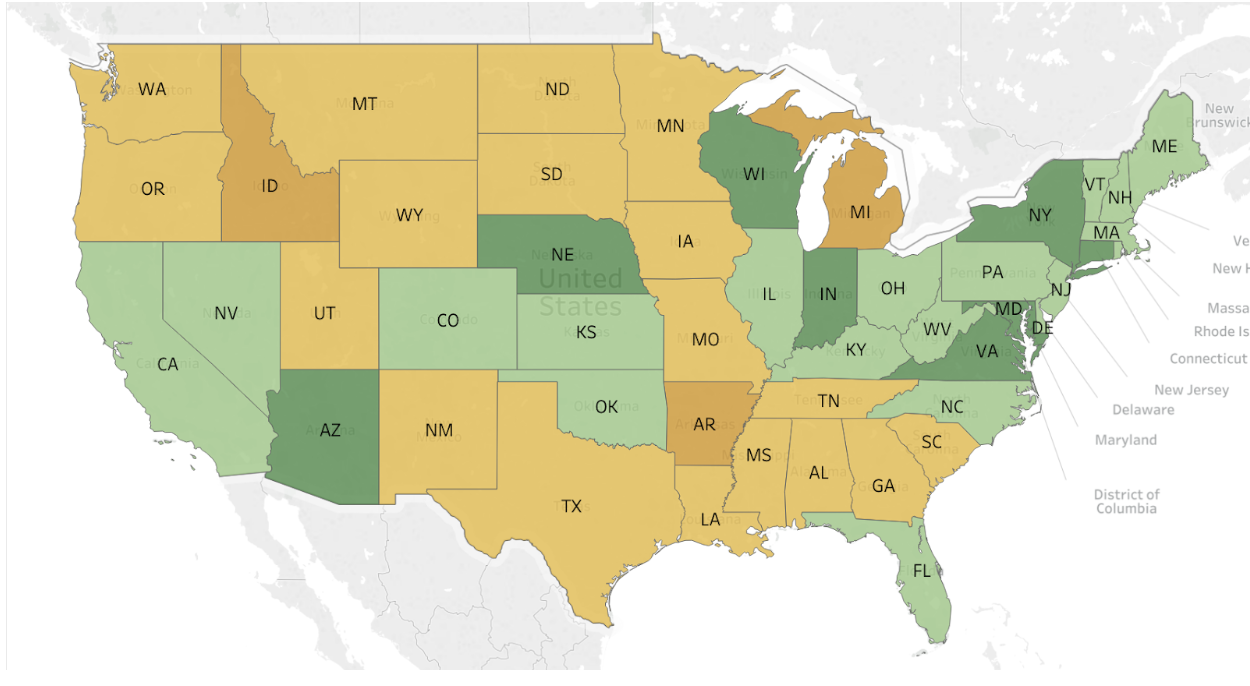 Urbint Report Card: Stacking Up Excavation Damage Across the States